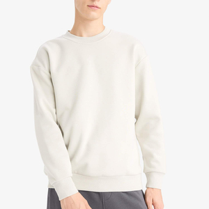 Sweat-shirt à col rond en coton de haute qualité pour hommes, vêtements de rue de haute qualité, impression personnalisée, tissu de sweat-shirt à manches longues - Product Image 6