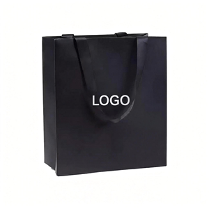 Bolsas de Papel Blanco de Alta Gama con Logotipo Personalizado para Tiendas de Ropa Femenina de Lujo - Product Image 3