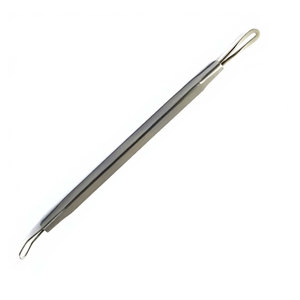 Lot de 2 extracteurs professionnels de comédons, outils d'extraction des points noirs, de l'acné, des boutons et des imperfections des pores, en acier inoxydable pour le soin du visage - Product Image 2