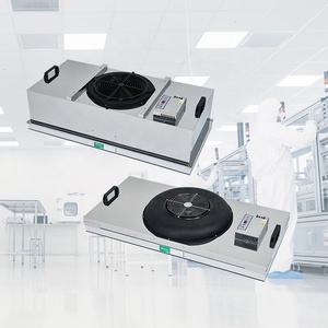 Acdt ffu Quạt Lọc đơn vị H14 HEPA hiệu quả 99.99% laminar Lưu lượng không khí phòng sạch điều hòa không khí 1175x575x350mm U15 mới 1 năm - Product Image 5