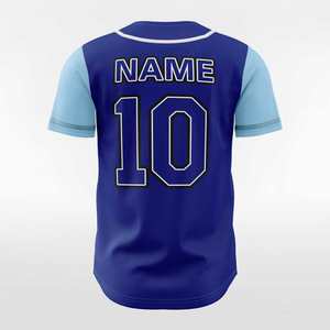 Camiseta de Béisbol Sublimada Transpirable para Jóvenes, Uniforme Personalizado con Nombre y Número del Equipo, con Botones Completos, para Ligas Infantiles - Product Image 6