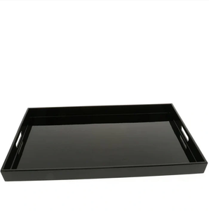 Nuevo diseño personalizado hecho a mano laca festoneado mantel de lujo seguro para alimentos producto OEM de Vietnam - Product Image 6