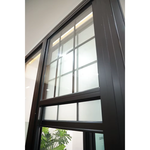 Ventanas de Doble Hoja con Recubrimiento de Polvo Blanco, de Aluminio, Tamaño Personalizado, NFRC, para Renovación de Casas Antiguas, del Mejor Fabricante - Product Image 1