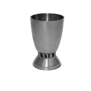 Copa Kiddush Tradicional de la Estrella de David para Pascua, Acabado de Latón Satinado, Acero Inoxidable, Copa de Vino con Tallo de 5 Pulgadas, para Regalo de Boda - Product Image 5
