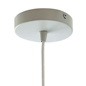 Lampada a Sospensione Dorset Bianca e Naturale/Terracotta, Elegante Lampadario e Luce Pendente - Product Image 6