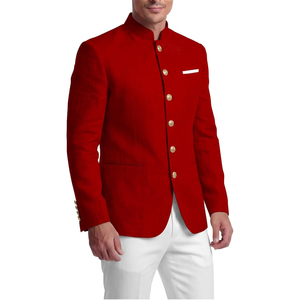 เสื้อแจ็คเก็ต Trachtenjanker แบบดั้งเดิมสำหรับผู้ชาย สไตล์บาวาเรียน คอตั้ง ติดกระดุมแบบกบ ติดกระดุมแถวเดียว เหมาะสำหรับงานพิธี - Product Image 1
