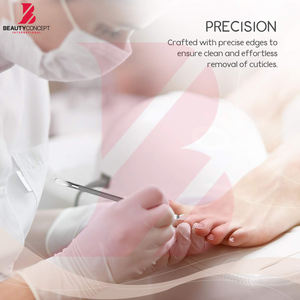 Herramienta para Remover Cutículas de Diseño Ergonómico, Producto de la Mejor Calidad, Limpiador de Uñas Profesional de Acero Inoxidable para el Hogar y Salón - Product Image 4