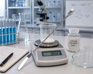 Espátula de Acero Inoxidable de Alta Calidad para Medicamentos, Una Extremo Plano y el Otro Curvado, Chattaway OEM, Suministros de Laboratorio - Product Image 2