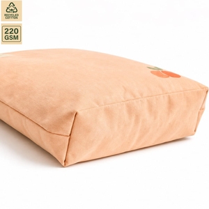 Custom Printed Cotton <b>Canvas</b> Grocery Tote Bag 220 GSM Reusable Retail <b>Shopper</b> Wholesale OEM Private Label Manufacturer Exporter - Product Image 4