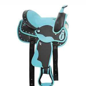 Selle Western en Cuir Faite à la Main, Selle de Cheval de Qualité Supérieure pour l'Équitation, le Travail au Ranch, les Randonnées, Équipement de Cowboy, Selle Équestre - Product Image 1