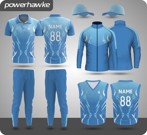 Conjunto completo de uniforme y pantalones de jersey con cuello de cricket de la mejor calidad disponible a un precio razonable en la India - Product Image 3