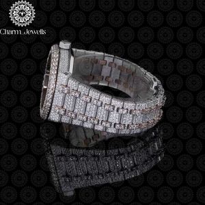 Charm_Jewells Luxury Stainless Steel Tonneau <b>Watch</b> Analog Quartz Buckle Band Unisex Fashion Luminous 20mm - Product Image 2