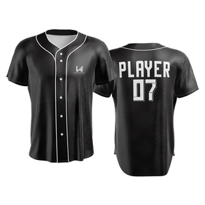 Personalized Team Name <b>Logo</b> Printed Women's Baseball Jersey Full Button Heat Transfer Printed 100% Polyester Anti Bacterial - Product Image 6