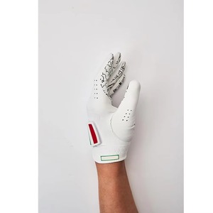 Guantes de Golf Transpirables de Piel de Cabretta Blanca con Diseño de la Bandera Italiana Dibujado a Mano, para Mano Derecha, Cierre de Gancho y Bucle Antideslizante, Unisex - Product Image 6