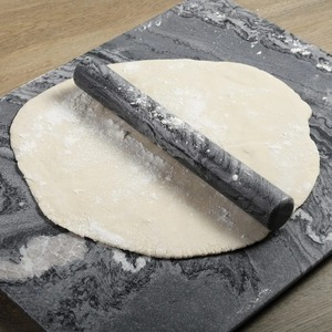 Rouleau à pâtisserie de luxe en pierre pour les tâches de boulangerie et de cuisine, finition lisse pour la préparation de la pâte, des pâtisseries et des pizzas, en provenance d'Inde - Product Image 1