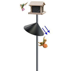ที่ให้อาหารนกพลังงานแสงอาทิตย์ เซรามิกตกแต่งสวน แขวนกลางแจ้ง ขายส่ง - Product Image 6