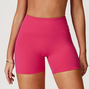 Womens High Waist Biker Shorts <b>Tummy</b> <b>Control</b> Stretch Workout Shorts Breathable Yoga Fitness Running Cycling Gym Athletic Shorts - Product Image 2