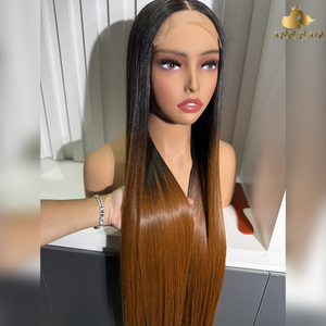 Honey Blonde Straight <b>Lace</b> Front <b>Wig</b> 613 Glueless 100% Vietnamese Human Hair Pre Plucked Transparent <b>Lace</b> - Product Image 4