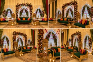 Traditional Moroccan-Inspired Stage Decor <b>Mirror</b> <b>Panels</b> Moroccan Floral <b>Mirror</b> Frame Traditional Arabic <b>Mirror</b> <b>Panel</b> Decorative - Product Image 6
