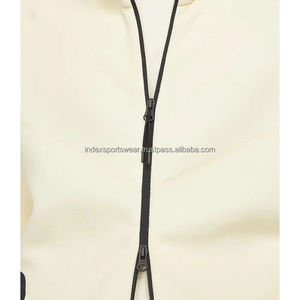 Ensemble de survêtement personnalisé pour hommes, veste zippée avec logo brodé, pantalon de jogging, vêtements de sport OEM, fournisseur en gros - Product Image 4