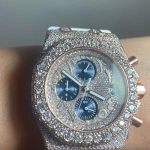 Reloj de Diamantes Cultivados en Laboratorio de Alta Calidad, Totalmente Nuevo, con Incrustaciones de Diamantes Incoloros para Hombre, Precio al por Mayor de la Mejor Calidad - Product Image 3