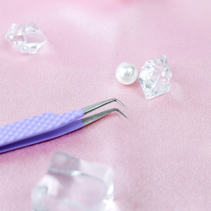 2026 Customized <b>Professional</b> OEM Services For Eyelash Extension Tweezers With Anti Magnetic <b>Case</b> Eyelashes Tweezers - Product Image 3