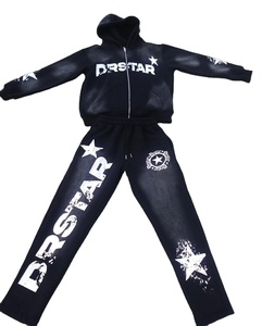 เสื้อฮู้ดลำลองสำหรับฤดูหนาว ผลิตตามสั่ง ขายส่ง ผ้าฝ้ายแท้ 100% ย้อมสีแบบแอซิดวอช ระบายอากาศได้ดี กันลม แห้งเร็ว เหมาะสำหรับออกกำลังกาย - Product Image 2