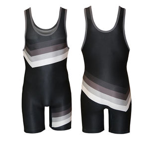 Venta al por mayor de singletes de lucha sublimados para hombre, ropa deportiva para lucha, levantamiento de pesas y entrenamiento de fuerza, servicio OEM. - Product Image 6