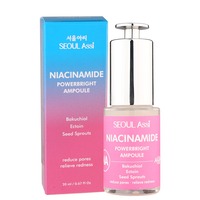 Suero Facial Personalizable de Niacinamida y Ácido Hialurónico de Marca Privada Coreana en Forma Líquida de 30 ml, 40 ml, 50 ml, Aclarante para Todo Tipo de Piel
