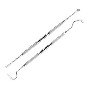 Dog Teeth Cleaning Tools Manual Stainless Steel Double Head Pet Dental Scraper & Scaler Professional Canine Tartar Remover - Product Image 1