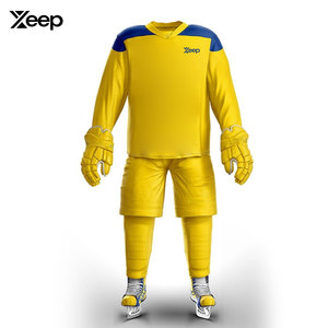 Uniforme de Hockey sobre Hielo 2026, Nuevo Modelo, Diseño Personalizado, Ropa Deportiva, Práctica en Equipo, Juegos Recreativos, Poliéster Transpirable, para Hombre - Product Image 1