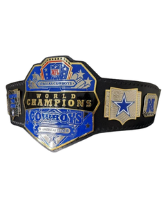 Cinturón de Campeonato del Mundo de los Dallas Cowboys, Réplica del Cinturón del Campeonato de la NFL, Trofeo Coleccionable para Fanáticos del Fútbol Americano, Regalo Deportivo - Product Image 6
