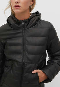 Brand New Lightweight Windbreaker Men Puffer Suede <b>Jacket</b> <b>Padded</b> Quilted Genuine Leather Winter Outdoor Hooded High <b>Jacket</b> - Product Image 2