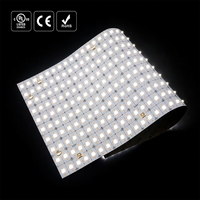 Panneau lumineux LED flexible ultra-fin 24V personnalisable et découpable, matrice de 288 LED à intensité variable pour éclairage sous comptoir
