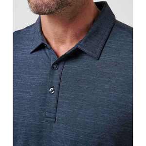 Chemise polo pour homme, logo personnalisé, polyester, séchage rapide, vente en gros de polos - Product Image 3