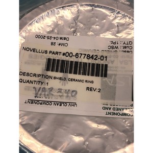 Novellus 00-677842-01 SHIELD, <b>CERAMIC</b> <b>RING</b>, 164709 - Trusted Global Legacy Semiconductor Equipment and Parts at - Product Image 3