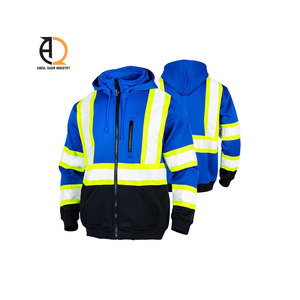 Chaquetas de Seguridad Reflectantes y Transpirables, Chaquetas de Alta Visibilidad para Trabajo - Product Image 2