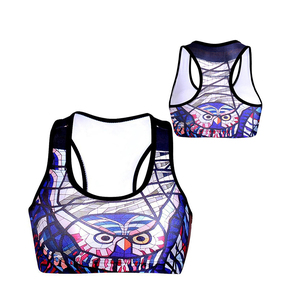 Soutien-gorge de sport imprimé par sublimation pour femme – Tenue de sport, gym, course, yoga – Coupe flexible et respirante - Product Image 4