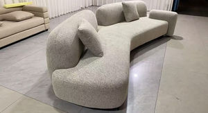 Ensemble de canapés en velours moderne 4 places, haute qualité, confort optimal, design élégant, assise confortable, meubles pour la maison. - Product Image 2