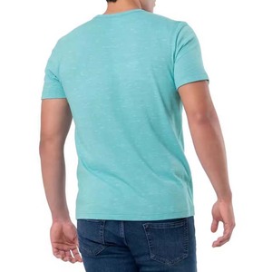 T-shirt streetwear pour homme 300G 100% coton, col rond, coupe classique, épaules tombantes, manches courtes, séchage rapide, respirant, uni - Product Image 3