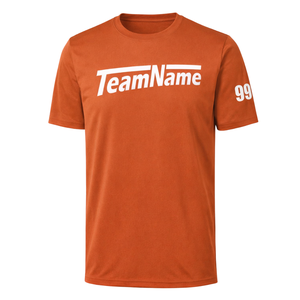 T-shirt de sport personnalisé pour homme Heather Contender, en polyester anti-humidité, uniforme d'équipe, vente en gros OEM, approvisionnement en vrac - Product Image 2