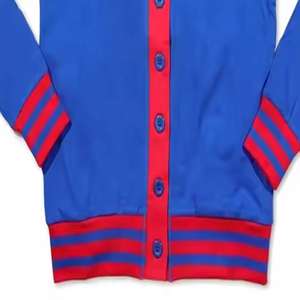 Suéter Cárdigan Unisex para Todas las Temporadas, Bordado Personalizable, Colores y Tallas a Elección, Material de Algodón, Cuello en V con un Solo Botón - Product Image 3