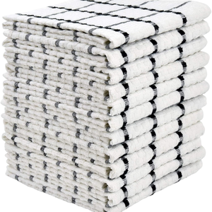 ผ้าเช็ดครัว OEM ซัพพลายเออร์ ผ้าฝ้ายดูดซับ 100% สำหรับเช็ดจาน เช็ดแก้ว นุ่ม ทนทาน ใช้ได้ทุกวัน จำนวนมาก - Product Image 2