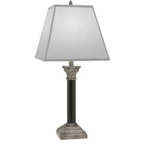 Elegant Polished Brass Table Lamp With <b>White</b> Square Shade And Gold Chain Accent Modern Bedside <b>Desk</b> Lamp For Home Hotel Lighting - Product Image 3