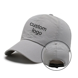 Casquette de baseball unisexe en maille blanche, 6 panneaux, ajustée, respirante, imperméable, pour l'extérieur, printemps-été, décontractée - Product Image 5