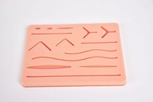 Manual Class I <b>Suture</b> Training <b>Kit</b> Medical Students 17 Pre-Cut Wounds Pad Stainless Steel Tool High Quality Surgical By Dentavex - Product Image 3