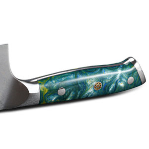 Damascus Steel Professional Kitchen <b>Knife</b> for Meat Vegetables Fruits <b>Bread</b> and General Cooking Damascus Steel Chef <b>Knife</b> - Product Image 2