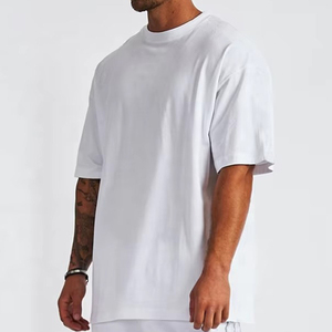 เสื้อยืดผู้ชายคอตตอน 100% ลายพิมพ์ตามสั่ง รุ่นใหม่ล่าสุดสำหรับฤดูร้อน ทรงหลวม ไซส์ใหญ่ ผ้าไม่เป็นขุย แห้งเร็ว สีพื้น - Product Image 6
