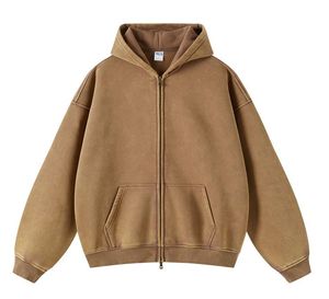 เสื้อฮู้ดดี้ผู้ชายแบบใหม่ สกรีนโลโก้ได้ ผ้าหนานุ่ม ราคาถูก ผลิตจากผ้าฝ้ายฟลีซ 100% มีจำหน่ายแล้ว - Product Image 2