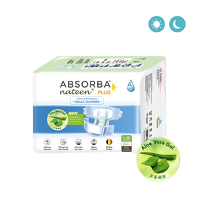 Absorba Nateen Plus (Couches pour adultes - 10 pièces) par paquet Taille moyenne - Product Image 2
